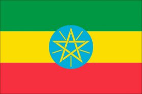 世界の国旗　アフリカ諸国　エチオピア　/　ETHIOPIA　/　ETH