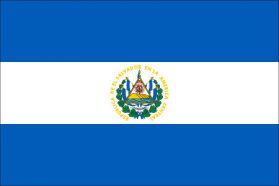 世界の国旗　北米・中南米諸国　エルサルバドル　/　EL SALVADOR　/　SLV
