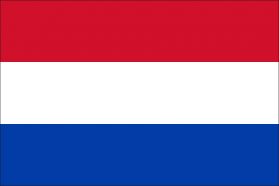 世界の国旗　ヨーロッパ諸国　オランダ　/　NETHERLANDS　/　NLD