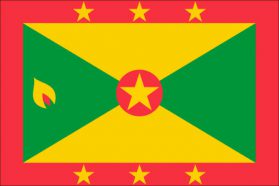 世界の国旗　北米・中南米諸国　グレナダ　/　GRENADA　/　GRD