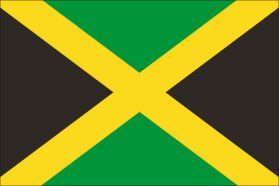 世界の国旗　北米・中南米諸国　ジャマイカ　/　JAMAICA　/　JAM