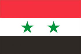 世界の国旗　中東諸国　シリア　/　SYRIA　/　SYR