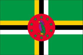 世界の国旗　北米・中南米諸国　ドミニカ国　/　COMMOMWEALTH OF DOMINICA　/　DMA