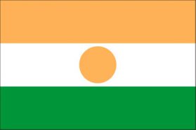 世界の国旗　アフリカ諸国　ニジェール　/　NIGER　/　NER