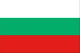世界の国旗　ヨーロッパ諸国　ブルガリア　/　BULGARIA　/　BGR
