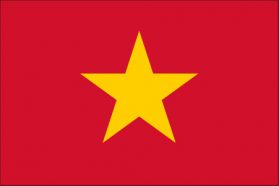 世界の国旗　アジア諸国　ベトナム　/　VIET NAM　/　VNM