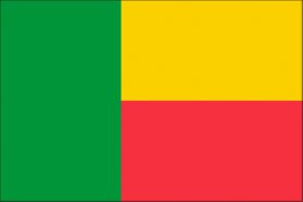 世界の国旗　アフリカ諸国　ベナン　/　BENIN　/　BEN