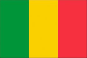 世界の国旗　アフリカ諸国　マリ　/　MALI　/　MLI