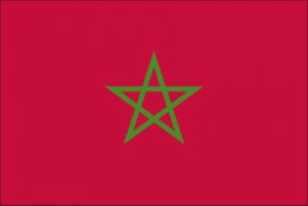 世界の国旗　アフリカ諸国　モロッコ　/　MOROCCO　/　MAR