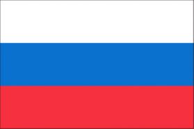 世界の国旗　ヨーロッパ諸国　ロシア連邦　/　RUSSIA FEDERATION　/　RUS