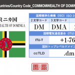 ドミニカ国／COMMOMWEALTH OF DOMINICA