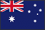 世界地図国旗アイコン　大洋州　オーストラリア