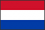 世界地図国旗アイコン　ヨーロッパ　オランダ