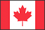 世界地図国旗アイコン　北米　カナダ