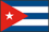 世界地図国旗アイコン　中南米　キューバ