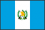 世界地図国旗アイコン　中南米　グアテマラ