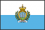 世界地図国旗アイコン　ヨーロッパ　サンマリノ