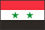 世界地図国旗アイコン　中東　シリア