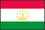 世界地図国旗アイコン　ヨーロッパ　タジキスタン