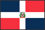 世界地図国旗アイコン　中南米　ドミニカ共和国