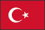 世界地図国旗アイコン　中東　トルコ