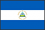 世界地図国旗アイコン　中南米　ニカラグア