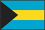 世界地図国旗アイコン　中南米　バハマ