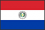世界地図国旗アイコン　中南米　パラグアイ