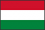 世界地図国旗アイコン　ヨーロッパ　ハンガリー