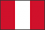 世界地図国旗アイコン　中南米　ペルー