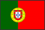 世界地図国旗アイコン　ヨーロッパ　ポルトガル