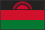 世界地図国旗アイコン　アフリカ　マラウイ