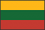 世界地図国旗アイコン　ヨーロッパ　リトアニア