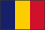 世界地図国旗アイコン　ヨーロッパ　ルーマニア
