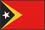 世界地図国旗アイコン　アジア　東ティモール