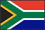 世界地図国旗アイコン　アフリカ　南アフリカ