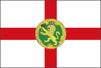 世界の国旗ギャラリー　海外領土・自治領　ヨーロッパ　イギリス　グレートブリテン及び北アイルランド連合王国　オルダニー島