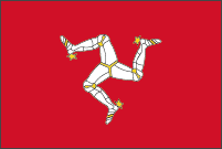 世界の国旗ギャラリー　海外領土・自治領　ヨーロッパ　イギリス　グレートブリテン及び北アイルランド連合王国　マン島（王室属領）