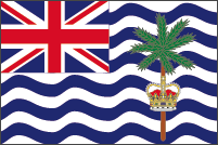 世界の国旗ギャラリー　海外領土・自治領　アフリカ　イギリス　グレートブリテン及び北アイルランド連合王国　イギリス領インド洋地域