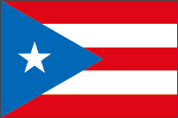 世界の国旗ギャラリー　海外領土・自治領　北米中南米　アメリカ合衆国　プエルトリコ（米国自治連邦区）