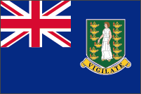 世界の国旗ギャラリー　海外領土・自治領　北米中南米　イギリス　グレートブリテン及び北アイルランド連合王国　イギリス領ヴァージン諸島