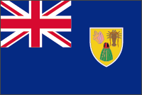 世界の国旗ギャラリー　海外領土・自治領　北米中南米　イギリス　グレートブリテン及び北アイルランド連合王国　タークス・カイコス諸島