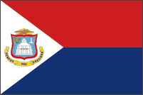 世界の国旗ギャラリー　海外領土・自治領　北米中南米　オランダ　オランダ王国　シント・マールテン（自治領）