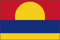 世界の国旗ギャラリー　海外領土・自治領　オセアニア　アメリカ合衆国　パルミラ環礁（非自治的編入領域）