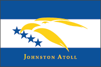 世界の国旗ギャラリー　海外領土・自治領　オセアニア　アメリカ合衆国　ジョンストン島
